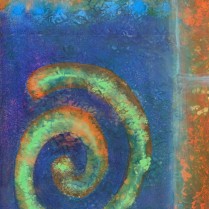 15 - 20 abstrakt Spirale